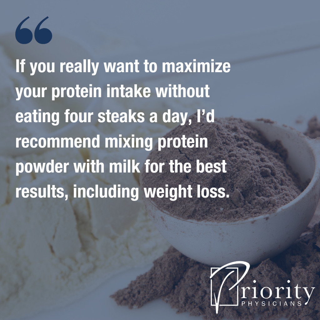 Quote: What to Mix Protein Powder With for Weight Loss