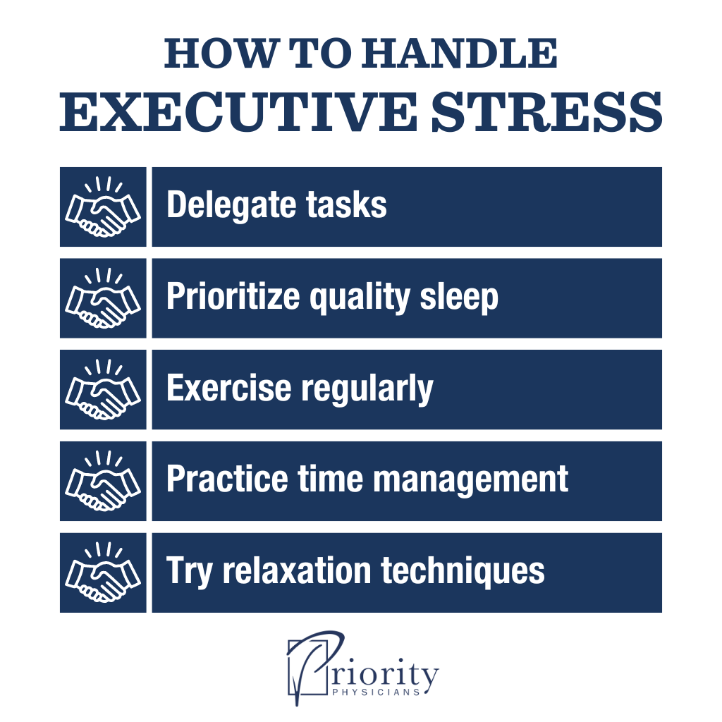 Infographic: What Is Executive Stress and How Do I Manage It?