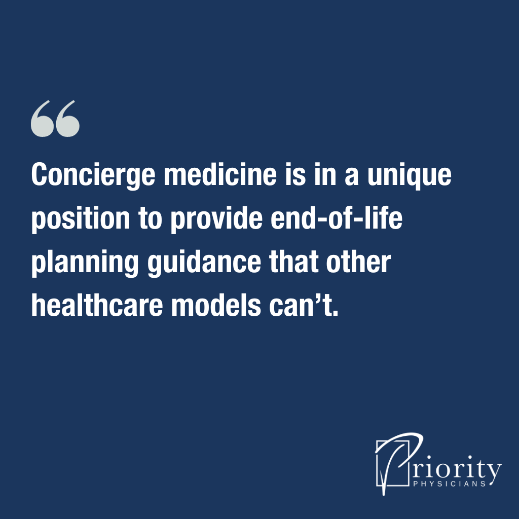 Quote: Why Concierge Medicine Has a Unique Role in End-of-Life Care