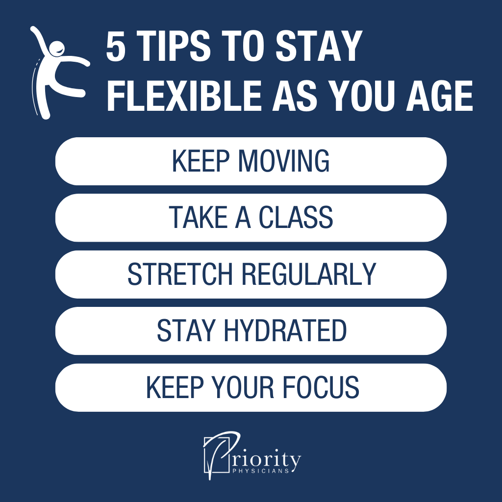 Infographic: How to Stay Flexible as You Age 